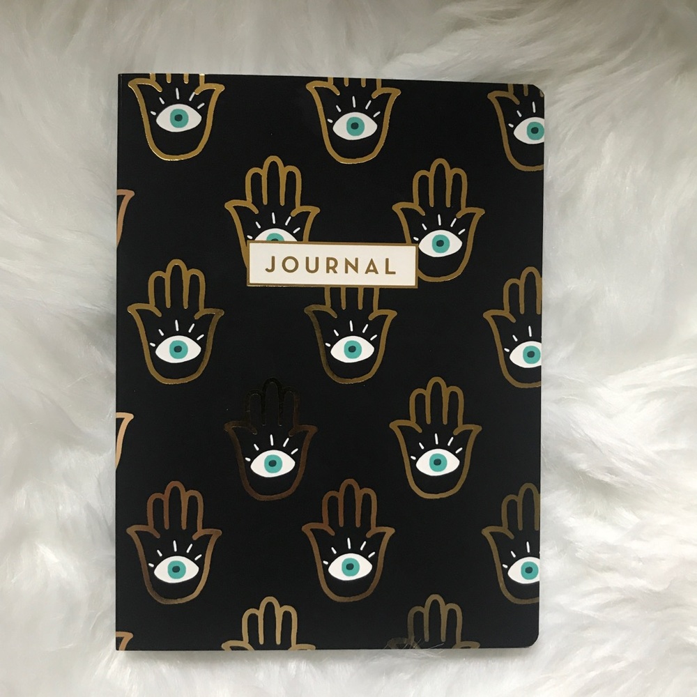 Hamsa/Evil Eye Mystical Eyes and Palms Spiritual Journal